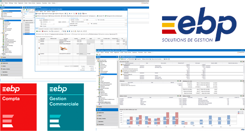 Vente et installation de logiciels de Gestion EBP